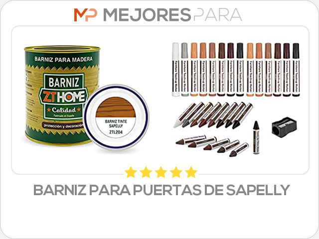 barniz para puertas de sapelly