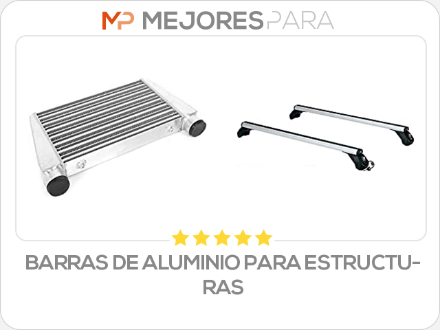 barras de aluminio para estructuras