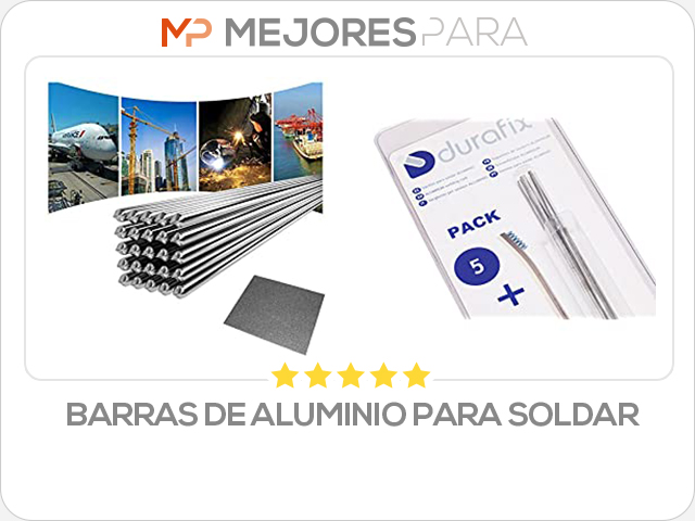 barras de aluminio para soldar