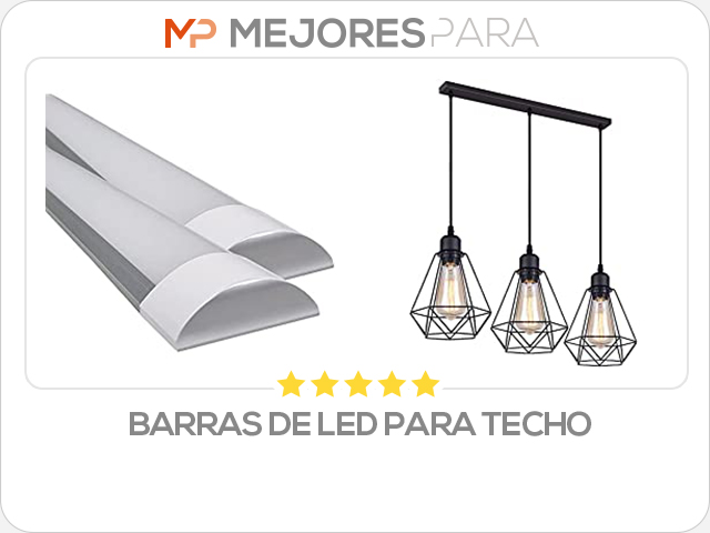 barras de led para techo