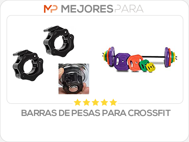 barras de pesas para crossfit