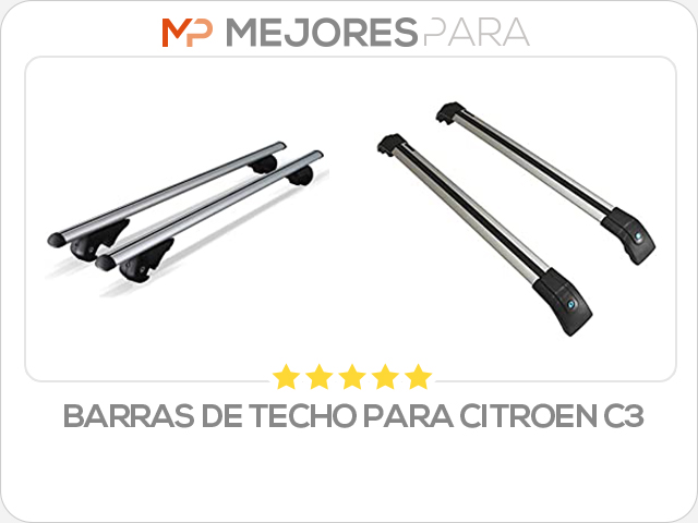 barras de techo para citroen c3