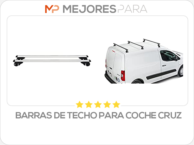 barras de techo para coche cruz