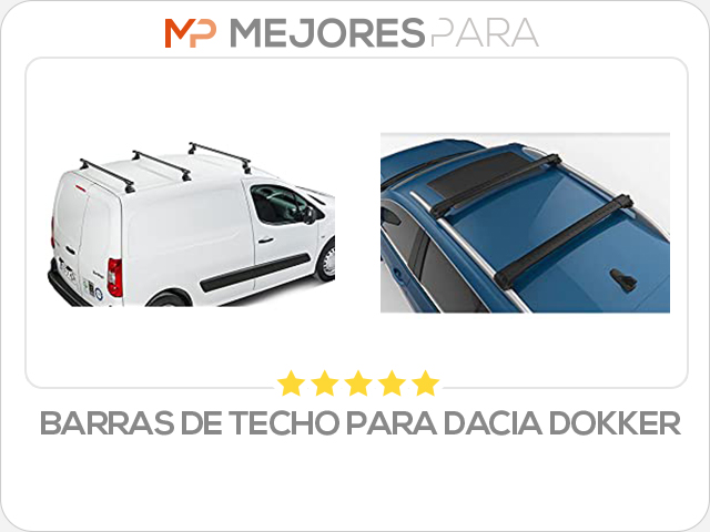 barras de techo para dacia dokker