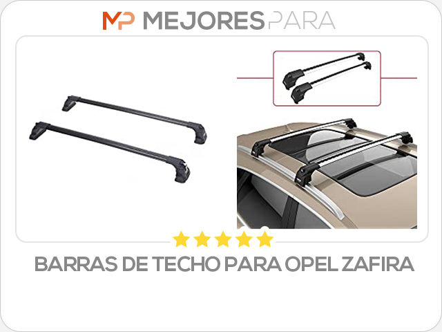 barras de techo para opel zafira