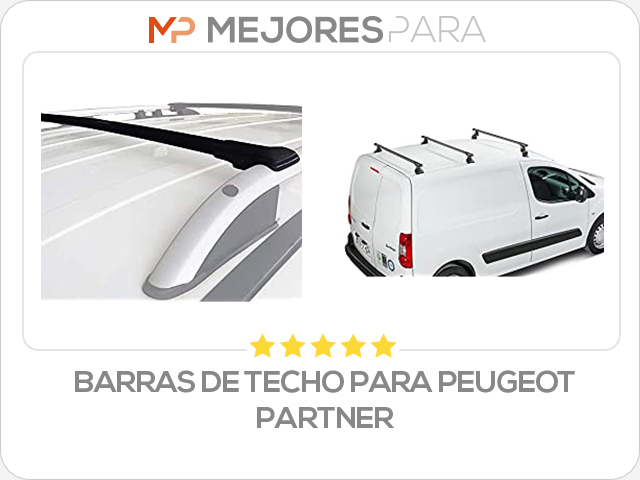 barras de techo para peugeot partner