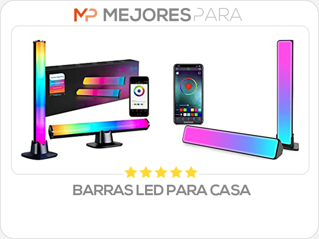 barras led para casa