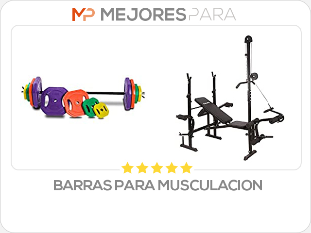 barras para musculacion