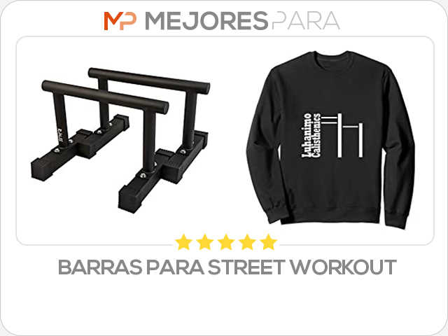 barras para street workout