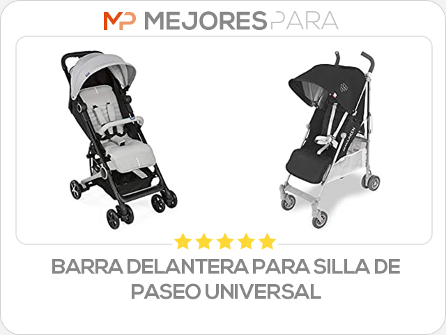 barra delantera para silla de paseo universal