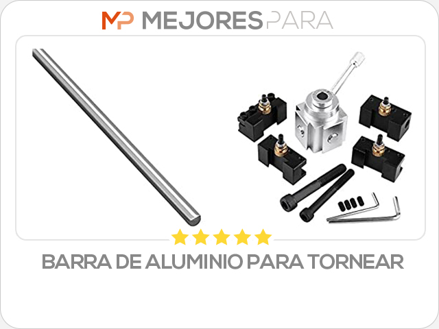 barra de aluminio para tornear