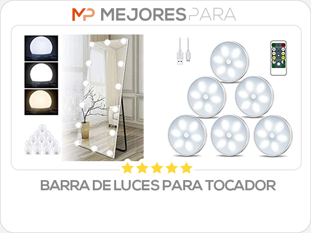 barra de luces para tocador