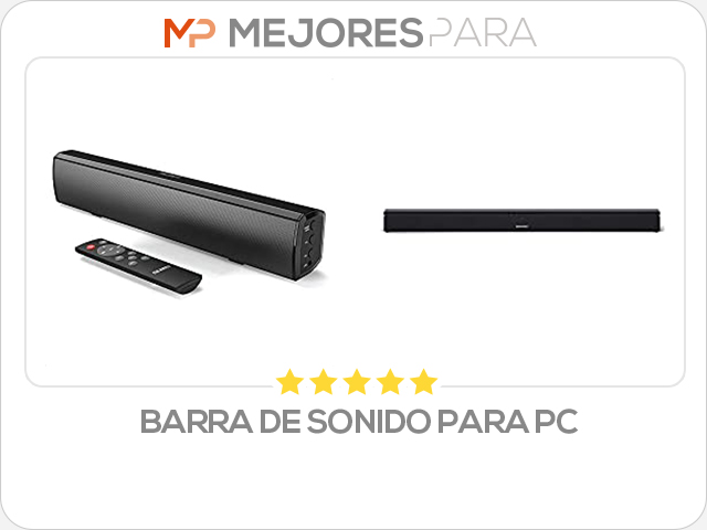 barra de sonido para pc