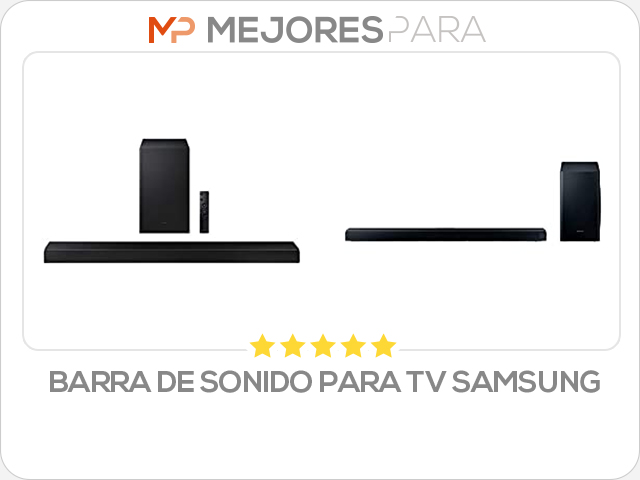 barra de sonido para tv samsung