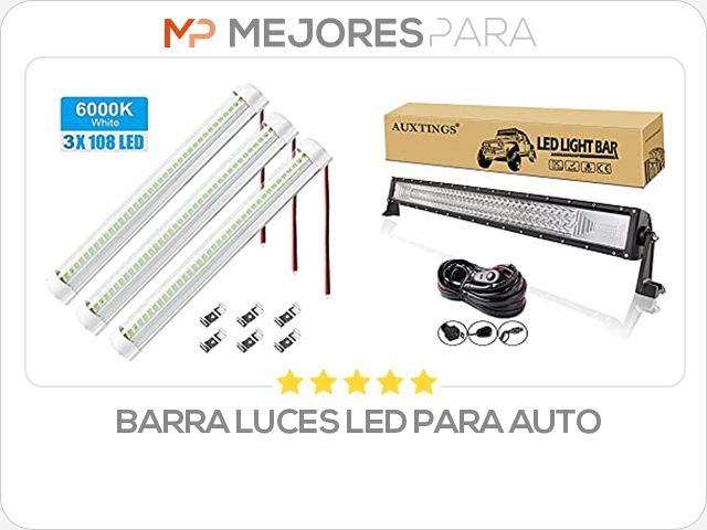 barra luces led para auto