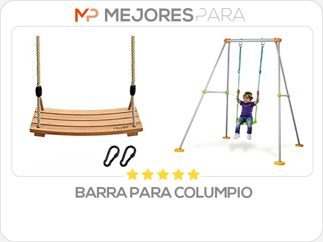 barra para columpio