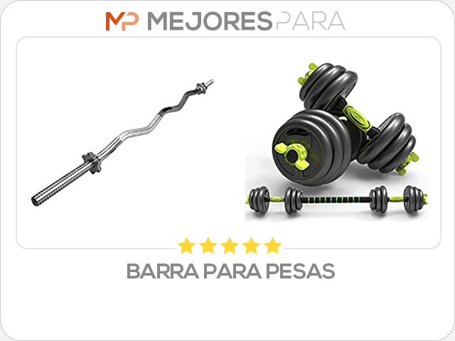 barra para pesas