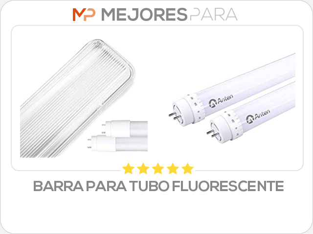 barra para tubo fluorescente