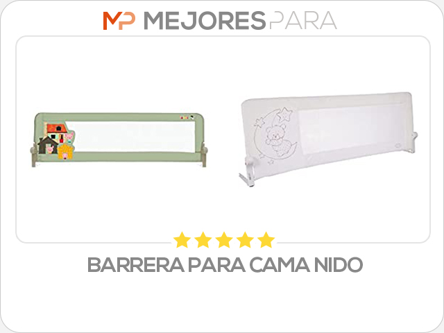 barrera para cama nido