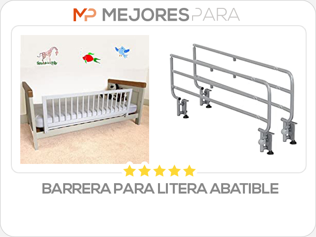 barrera para litera abatible