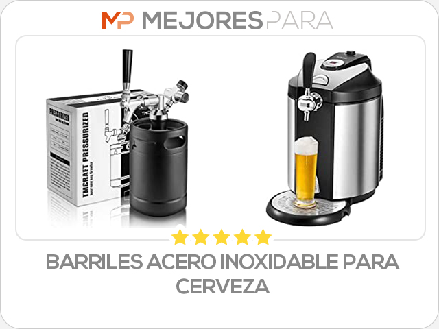 barriles acero inoxidable para cerveza