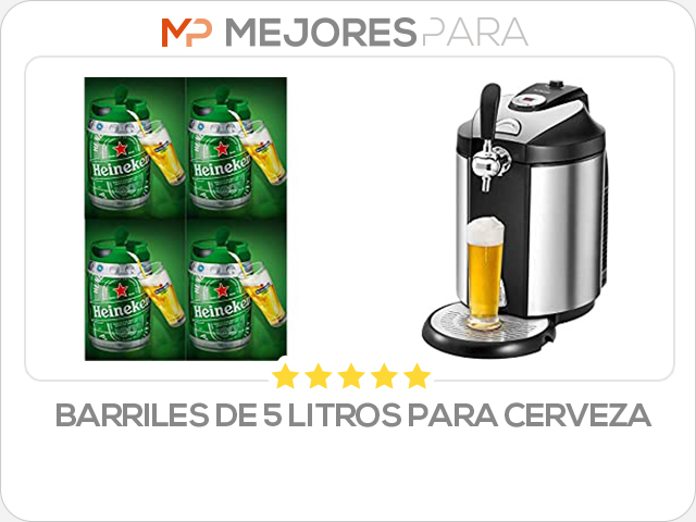 barriles de 5 litros para cerveza