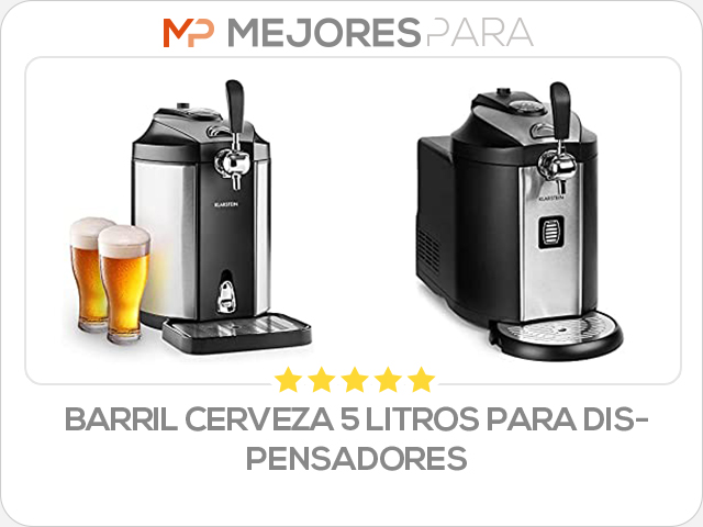 barril cerveza 5 litros para dispensadores