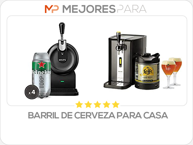 barril de cerveza para casa