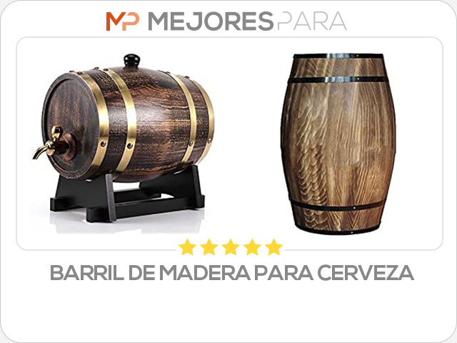 barril de madera para cerveza