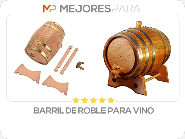 barril de roble para vino