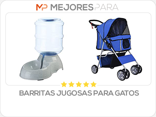 barritas jugosas para gatos