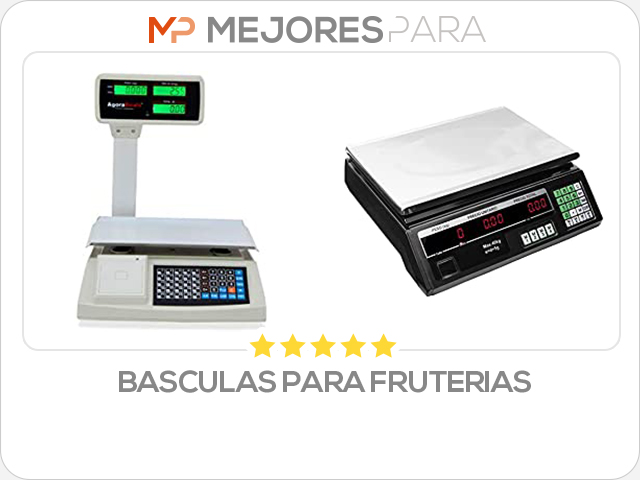 basculas para fruterias