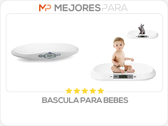 bascula para bebes