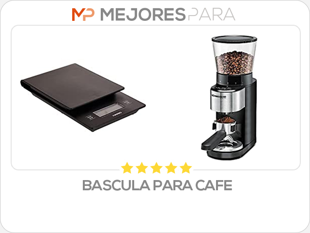 bascula para cafe