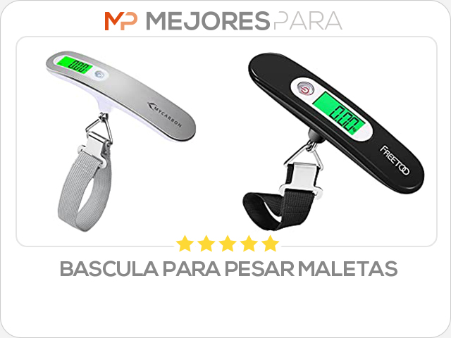 bascula para pesar maletas