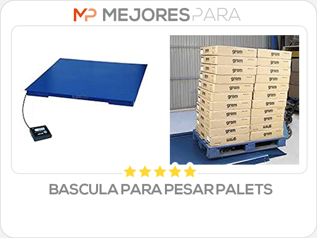 bascula para pesar palets