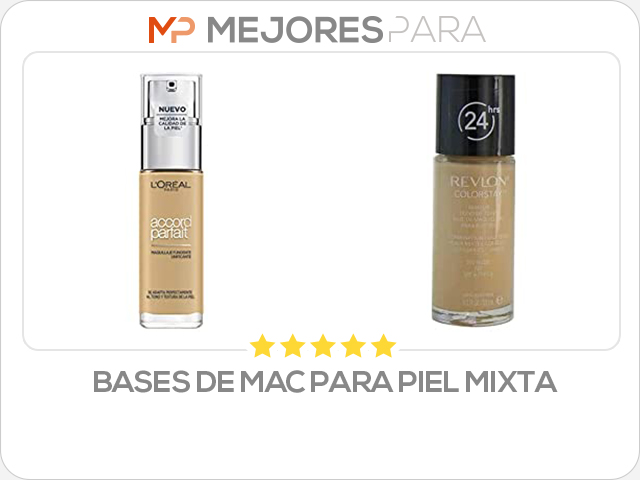 bases de mac para piel mixta