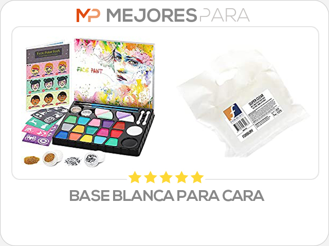 base blanca para cara