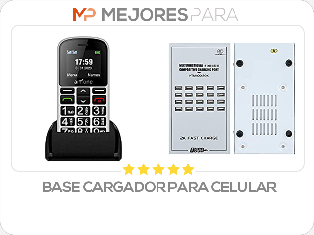 base cargador para celular