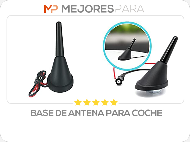 base de antena para coche