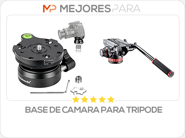 base de camara para tripode