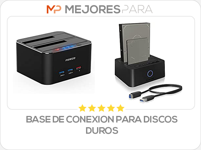 base de conexion para discos duros