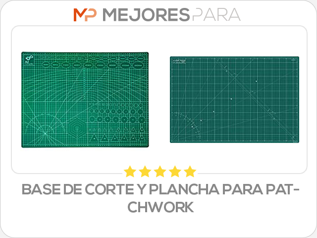 base de corte y plancha para patchwork