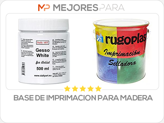 base de imprimacion para madera