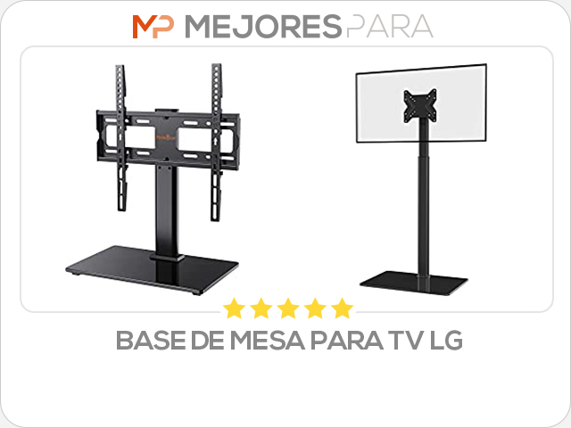 base de mesa para tv lg