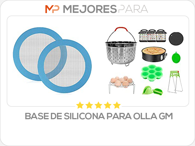 base de silicona para olla gm