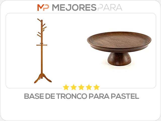 base de tronco para pastel