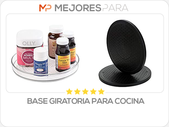 base giratoria para cocina