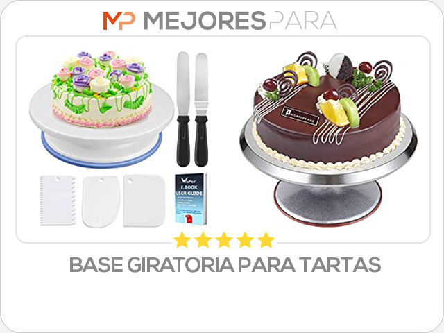 base giratoria para tartas