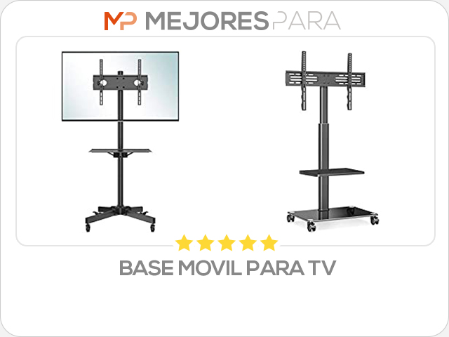 base movil para tv